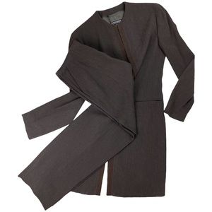 Giorgio Armani Vintage Silk Blend Two Piece Pant Suit